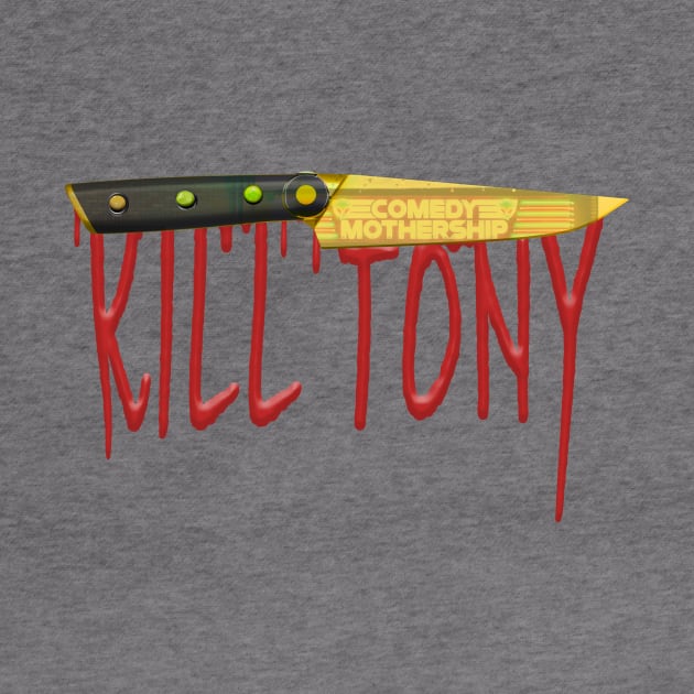 Kill Tony Comedy Mothership Fan Design by Ina